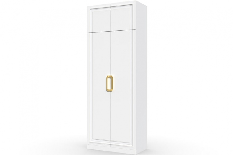 Шкаф 2-створчатый с антресолью Лозанна