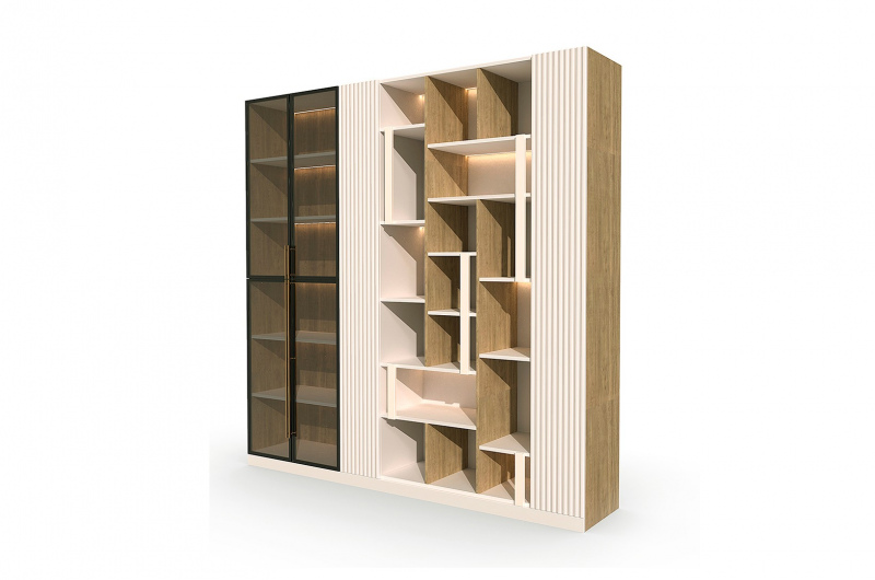 Шкаф с полками Бруно